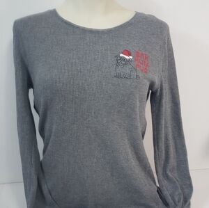 Old Navy Christmas PJ Top